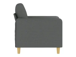 Poltrona| Poltrona 60 cm tecido -escuro PT957160 Cinzento
