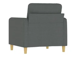 Poltrona| Poltrona 60 cm tecido -escuro PT957160 Cinzento