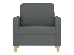 Poltrona| Poltrona 60 cm tecido -escuro PT957160 Cinzento
