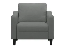 Poltrona| Poltrona 60 cm tecido -escuro PT523206 Cinzento