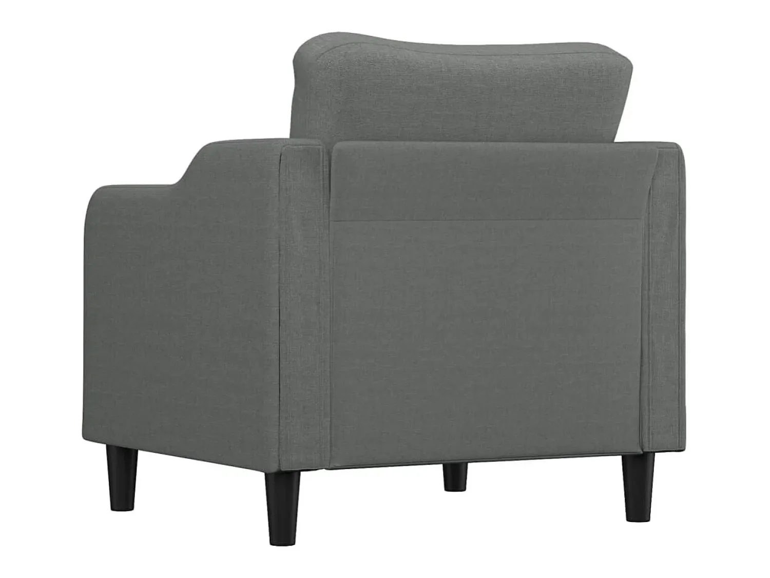 Poltrona| Poltrona 60 cm tecido -escuro PT523206 Cinzento
