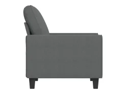 Poltrona*vidaxl Poltrona 60 cm tecido -escuro Cinzento