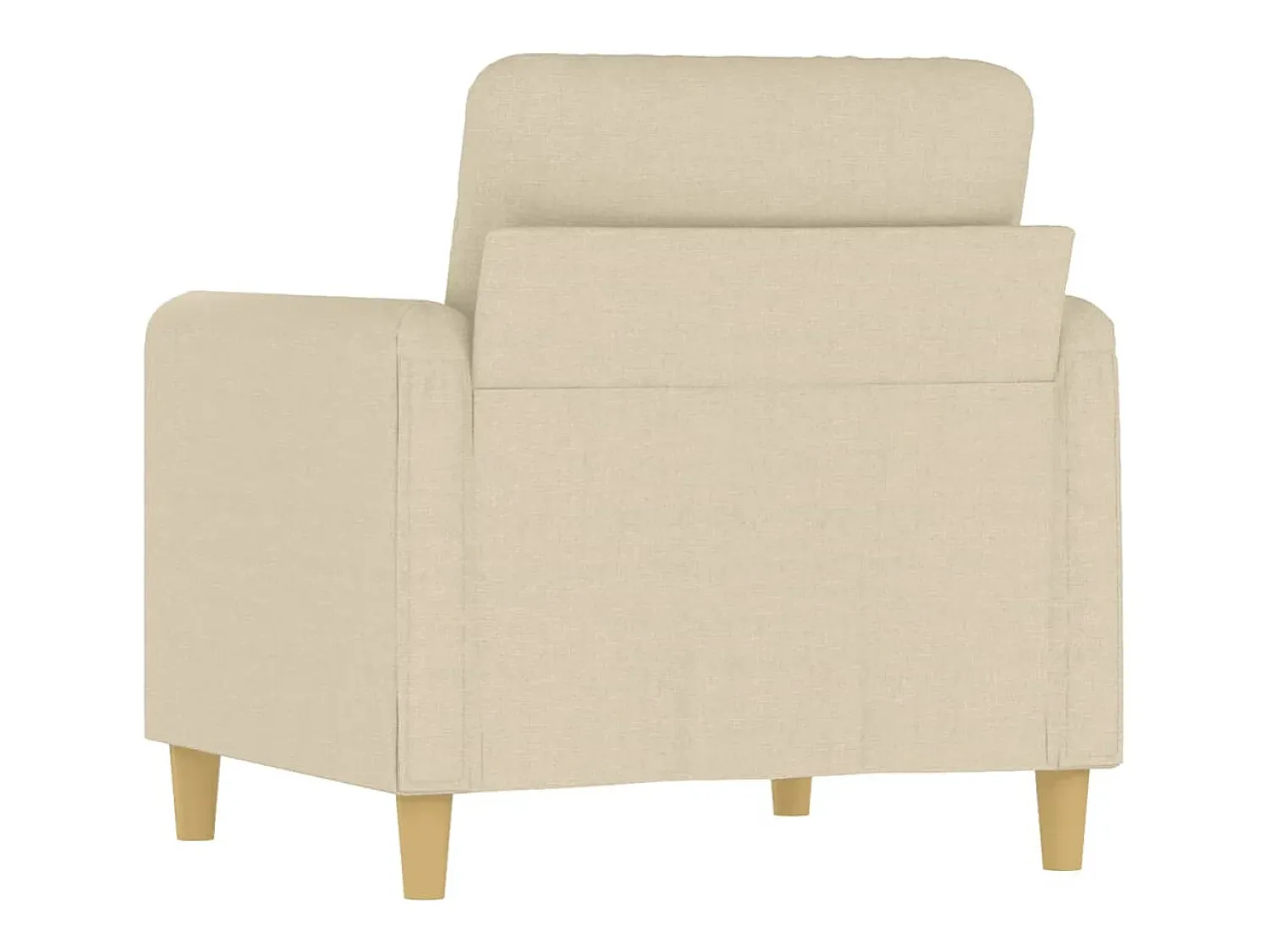 Poltrona* Poltrona 60 cm tecido cor PT455590 Creme