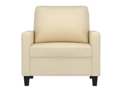 New Poltrona 60 cm tecido cor PT941274 Creme