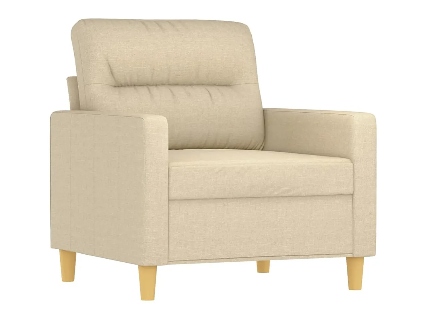 Poltrona| Poltrona 60 cm tecido cor PT690932 Creme