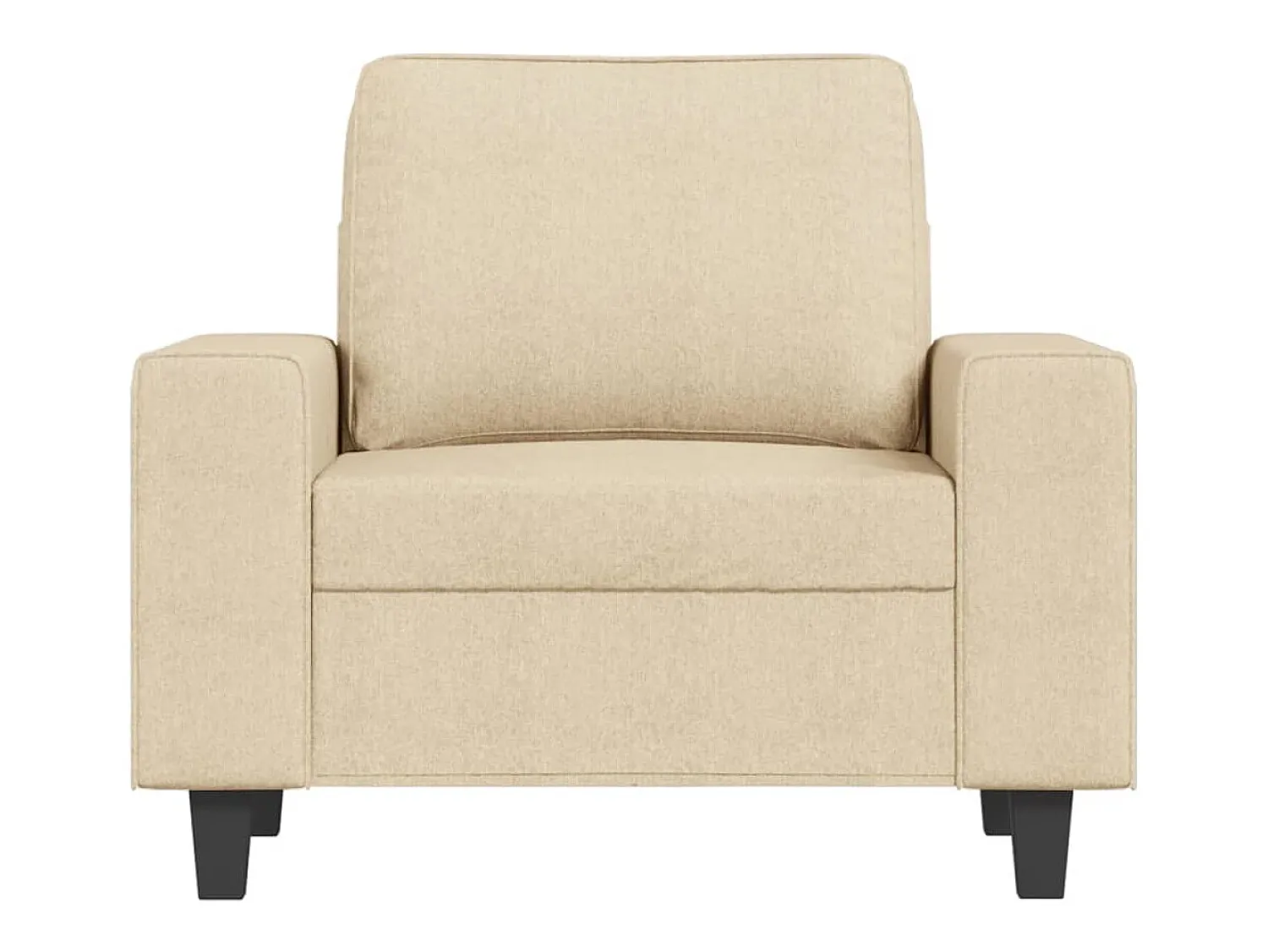 Poltrona* Poltrona 60 cm tecido cor PT833526 Creme