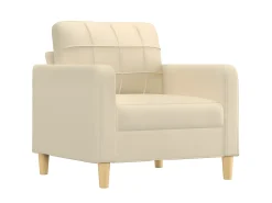 Poltrona* Poltrona 60 cm tecido cor PT721948 Creme