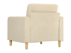 Poltrona* Poltrona 60 cm tecido cor PT721948 Creme
