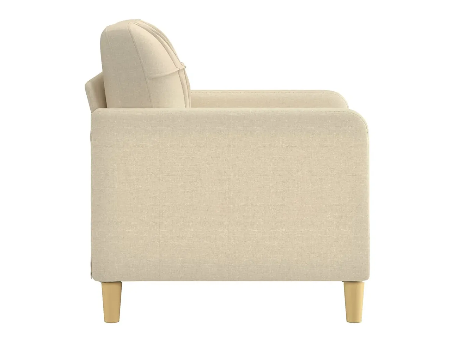 Poltrona* Poltrona 60 cm tecido cor PT721948 Creme