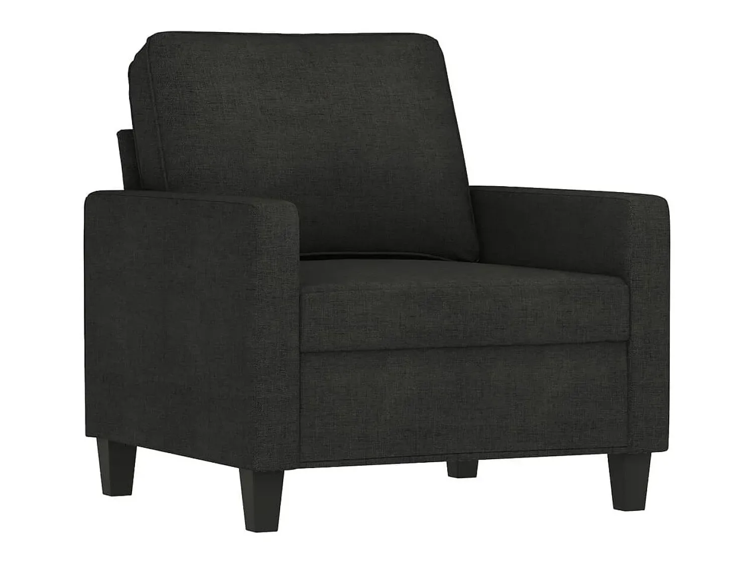 vidaxl Poltrona 60 cm tecido^ Poltrona