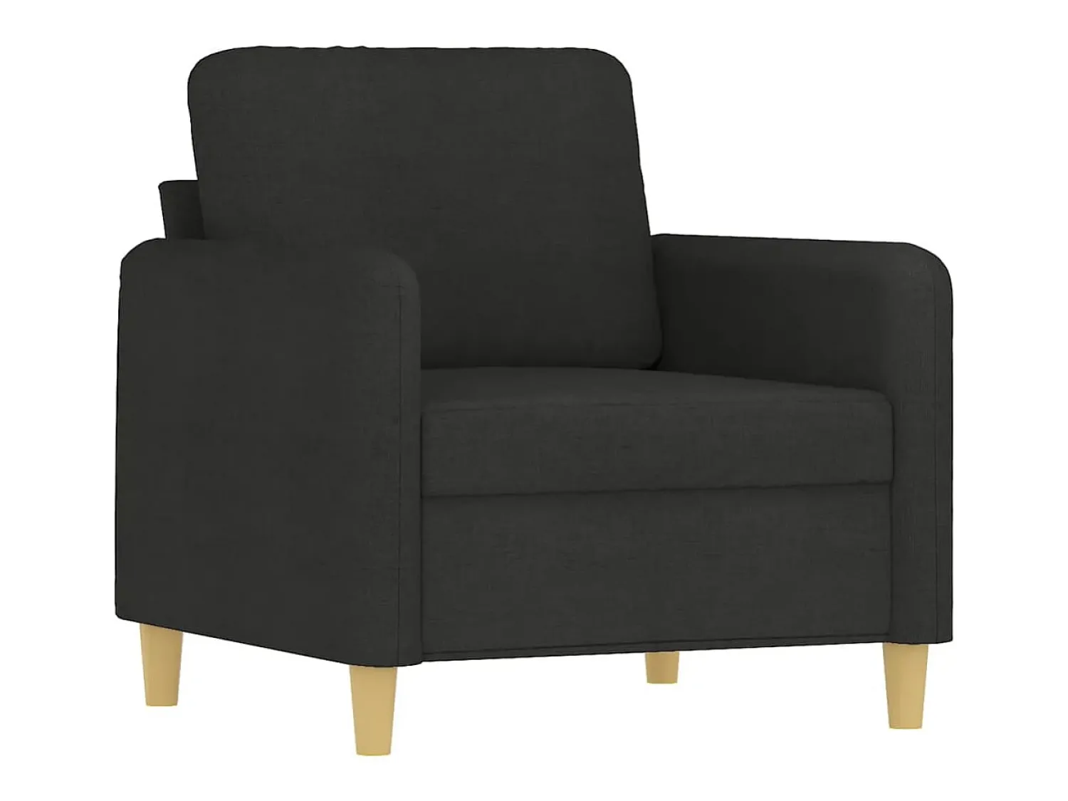 Poltrona* Poltrona 60 cm tecido PT506412 Preto