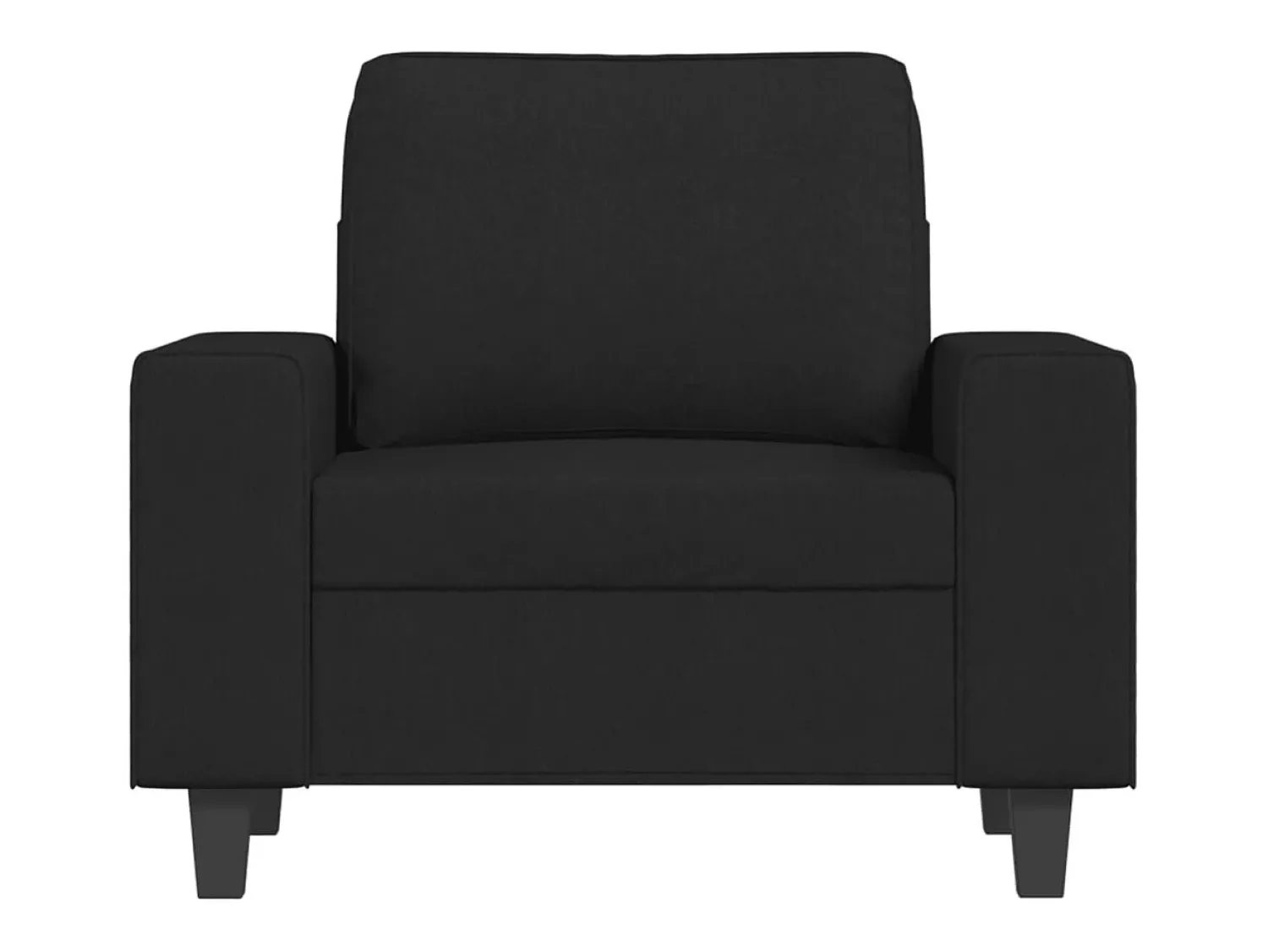 Poltrona* Poltrona 60 cm tecido PT608322 Preto