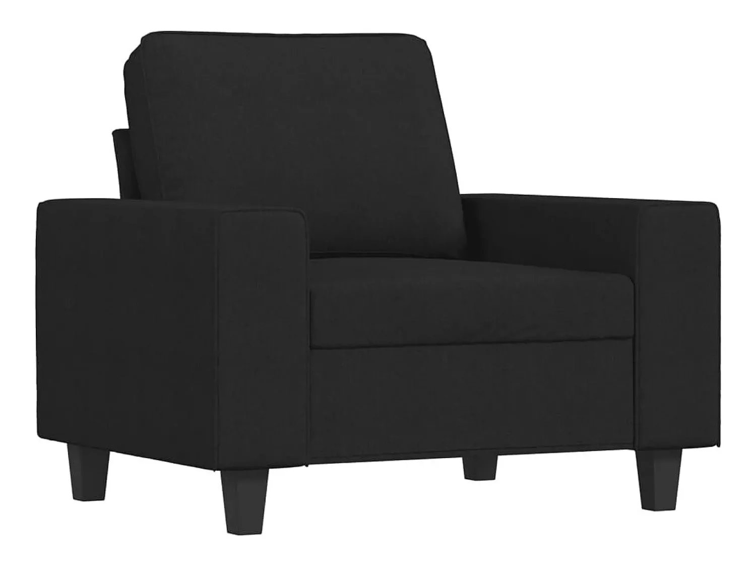 Poltrona* Poltrona 60 cm tecido PT608322 Preto