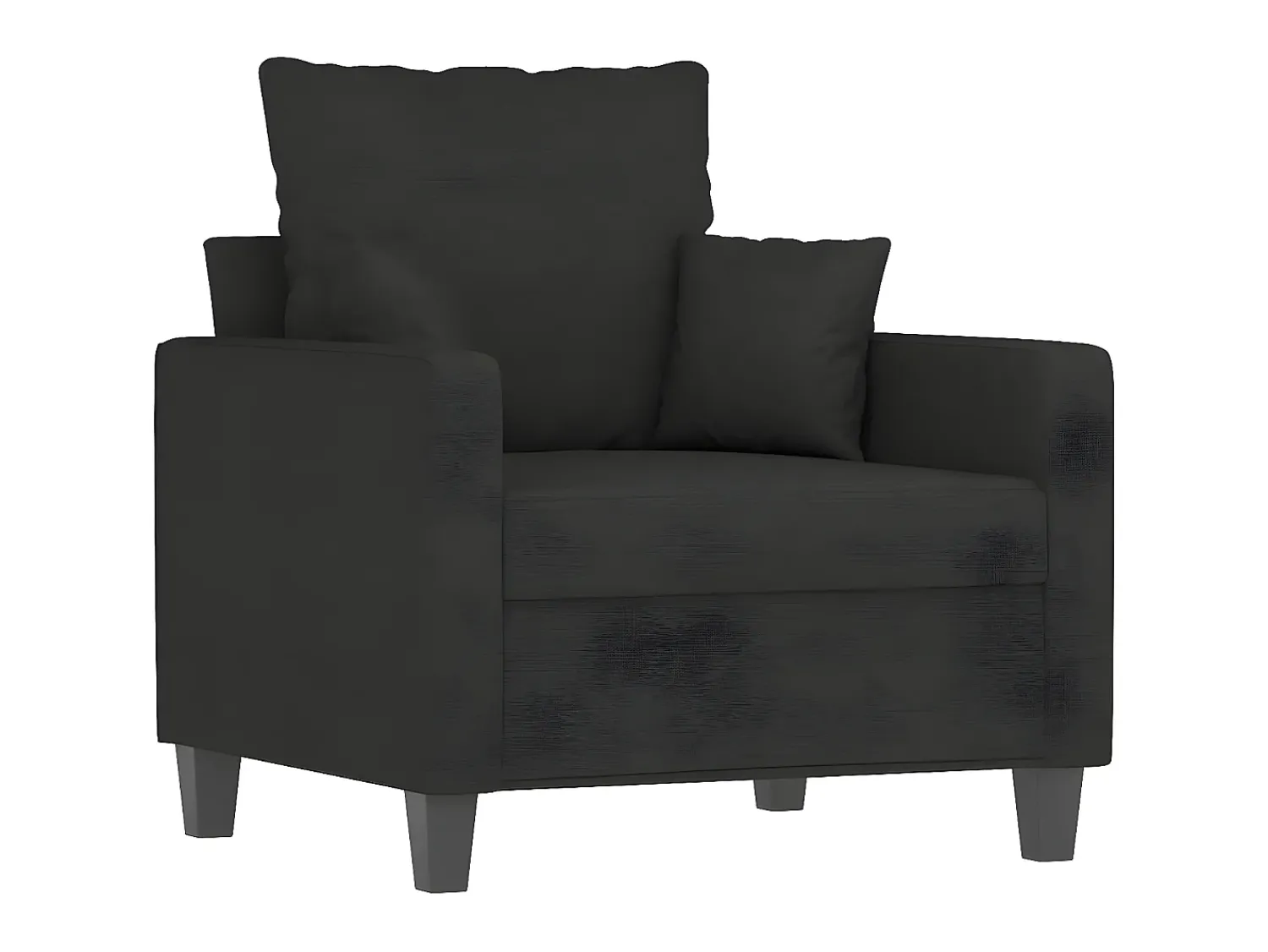 Hot Poltrona 60 cm tecido PT494876 Preto