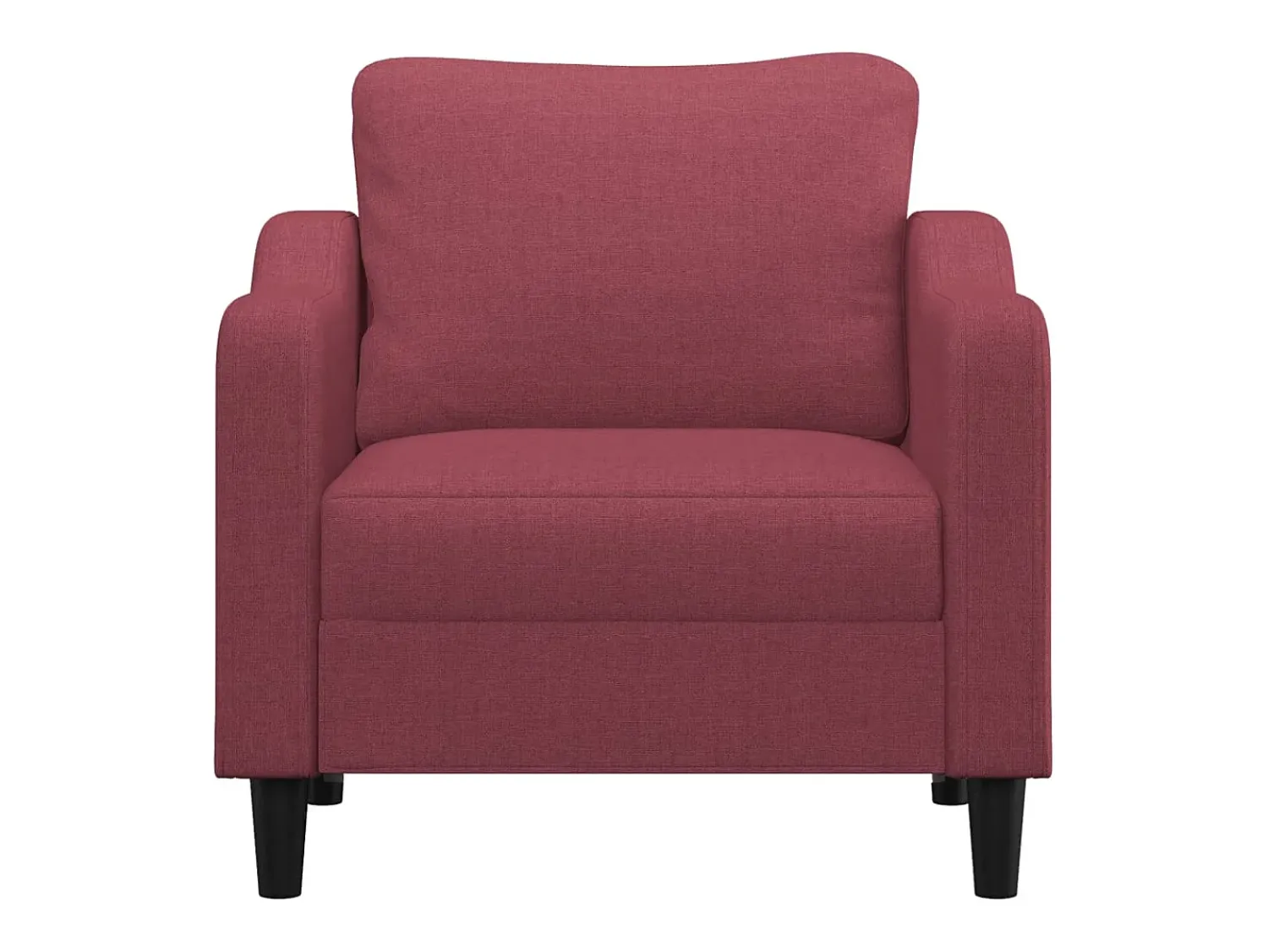 Sale Poltrona 60 cm tecido tinto PT594250 Vermelho