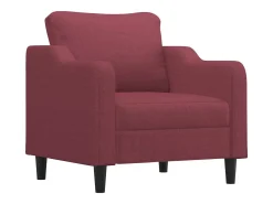 Sale Poltrona 60 cm tecido tinto PT594250 Vermelho