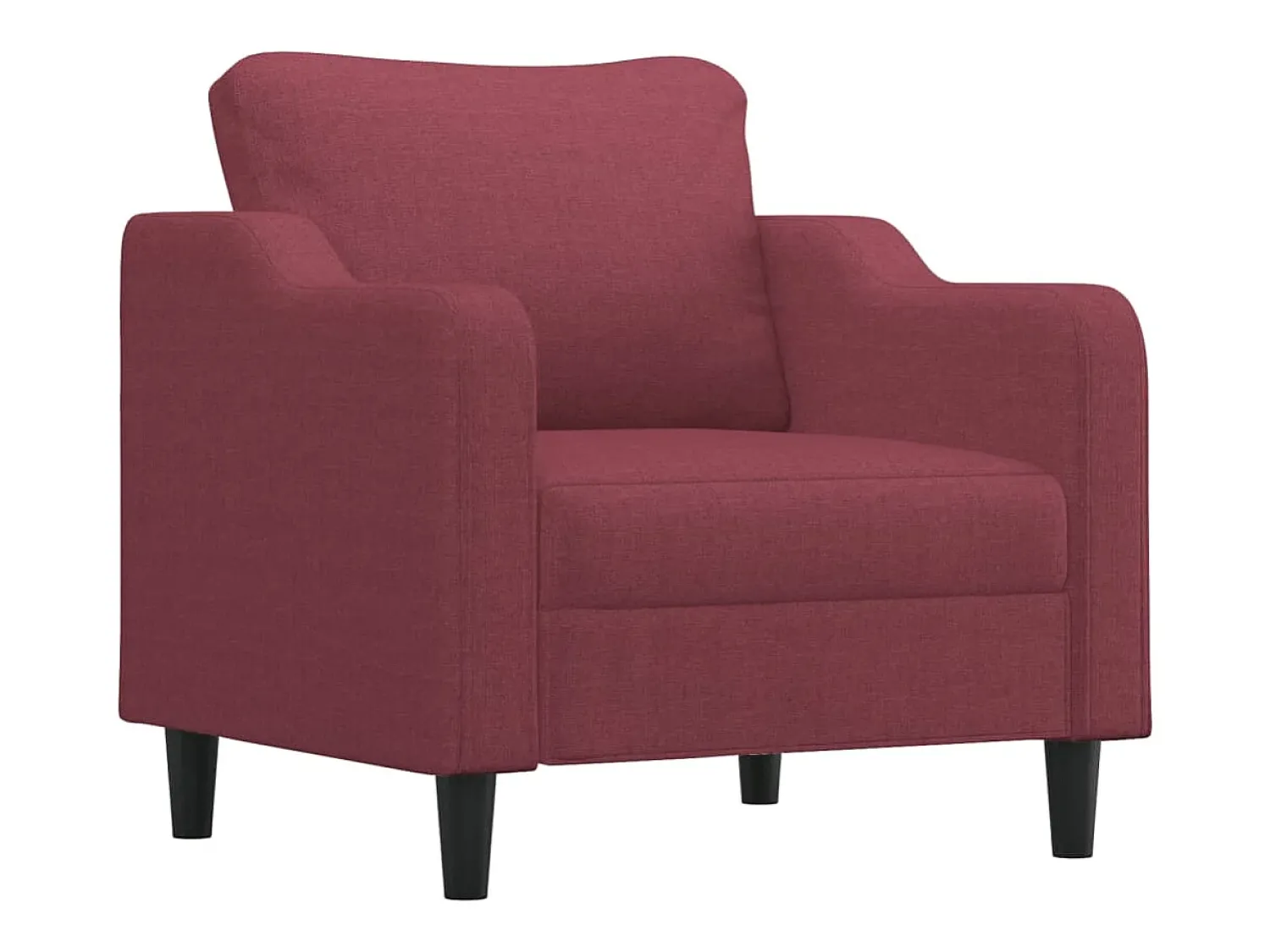 Sale Poltrona 60 cm tecido tinto PT594250 Vermelho