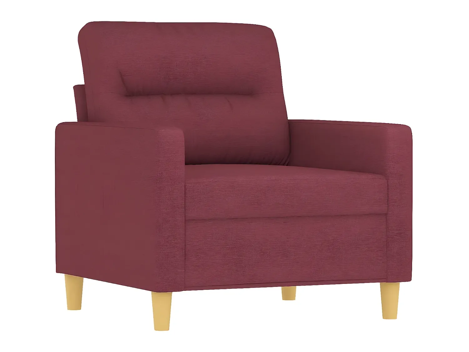 Sale Poltrona 60 cm tecido tinto PT809401 Vermelho