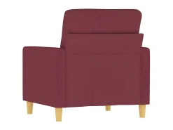 Sale Poltrona 60 cm tecido tinto PT809401 Vermelho