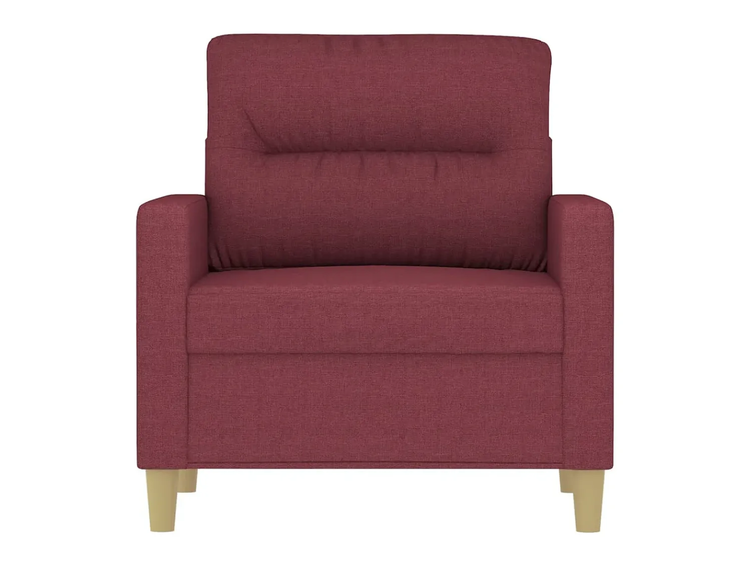 Sale Poltrona 60 cm tecido tinto PT809401 Vermelho