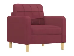 Poltrona* Poltrona 60 cm tecido tinto PT990818 Vermelho