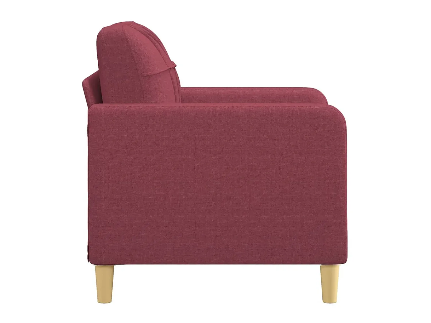 Poltrona* Poltrona 60 cm tecido tinto PT990818 Vermelho