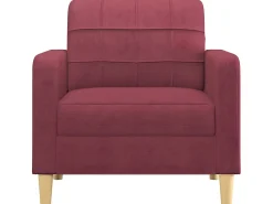 Poltrona* Poltrona 60 cm tecido tinto PT990818 Vermelho