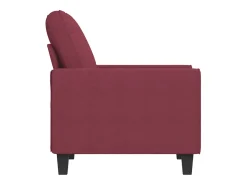 New Poltrona 60 cm tecido tinto PT243655 Vermelho