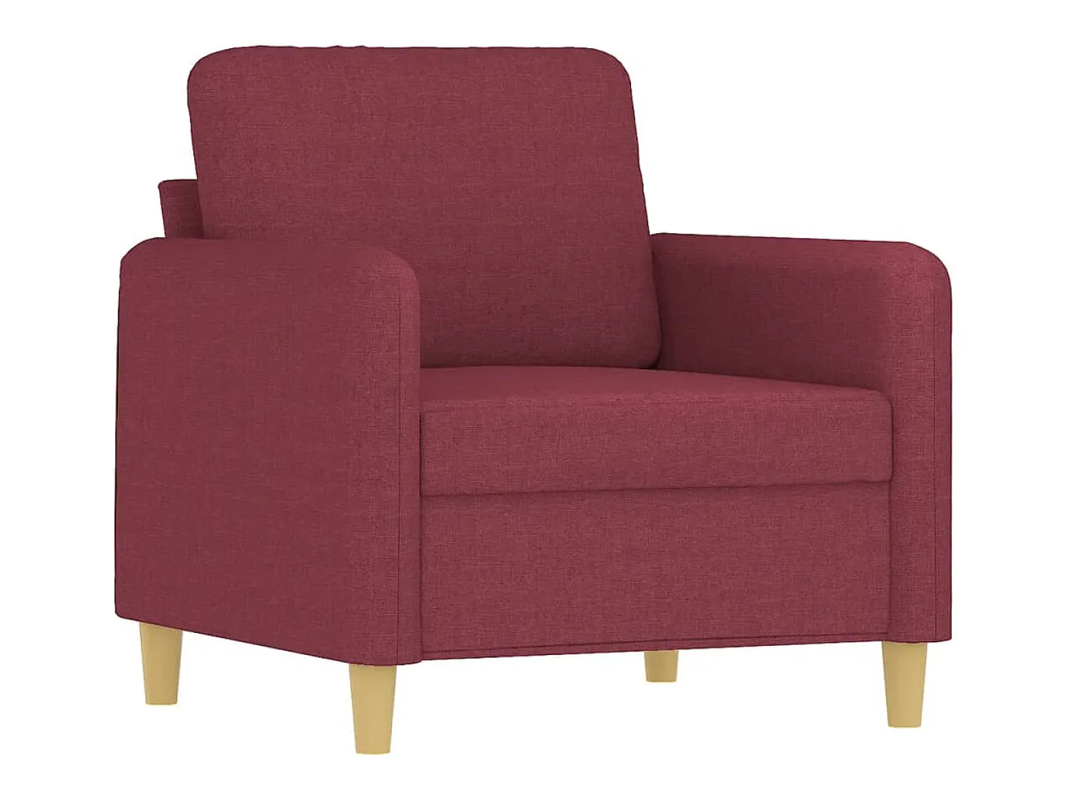 Poltrona| Poltrona 60 cm tecido tinto PT403758 Vermelho