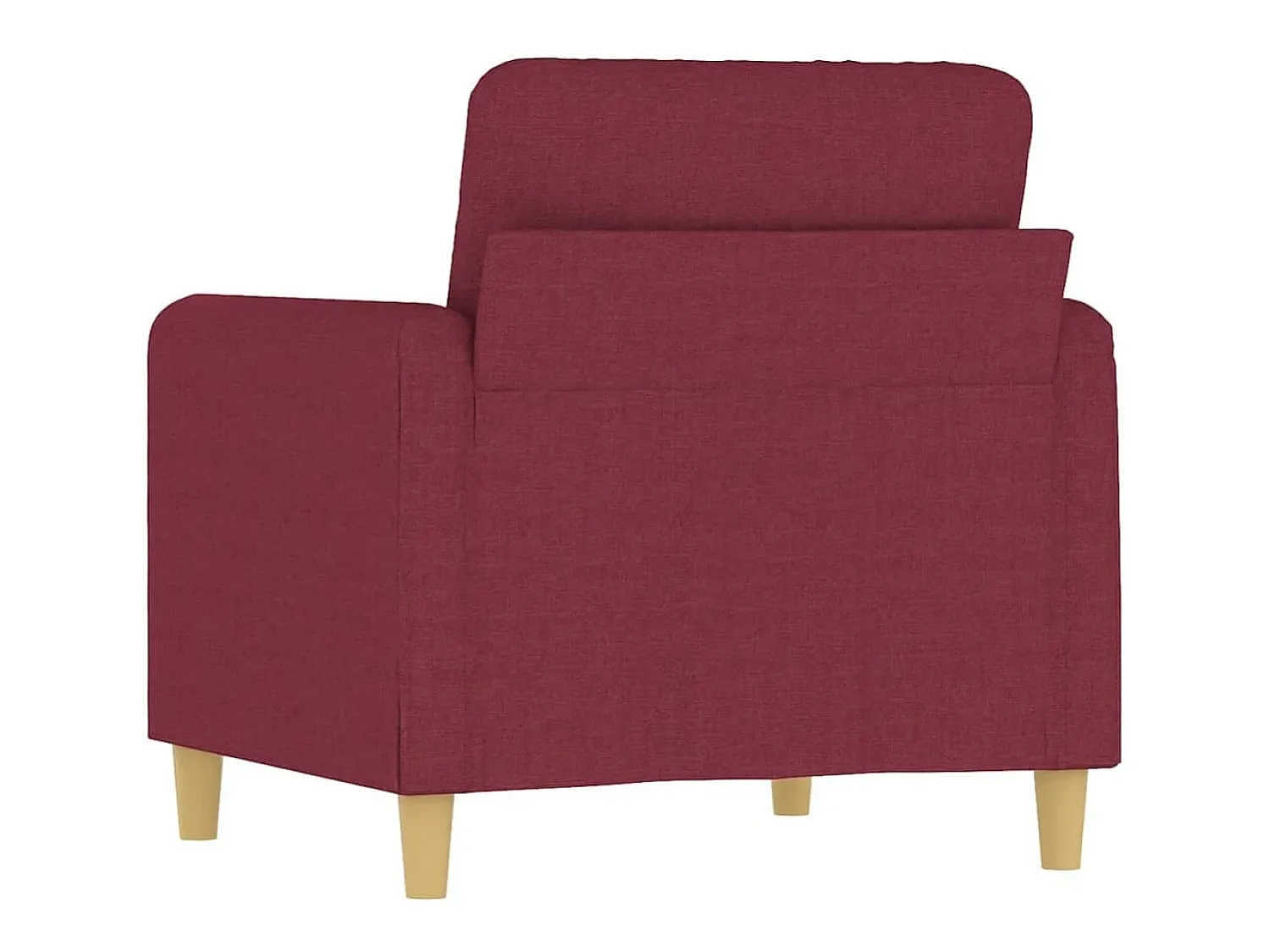 Poltrona| Poltrona 60 cm tecido tinto PT403758 Vermelho