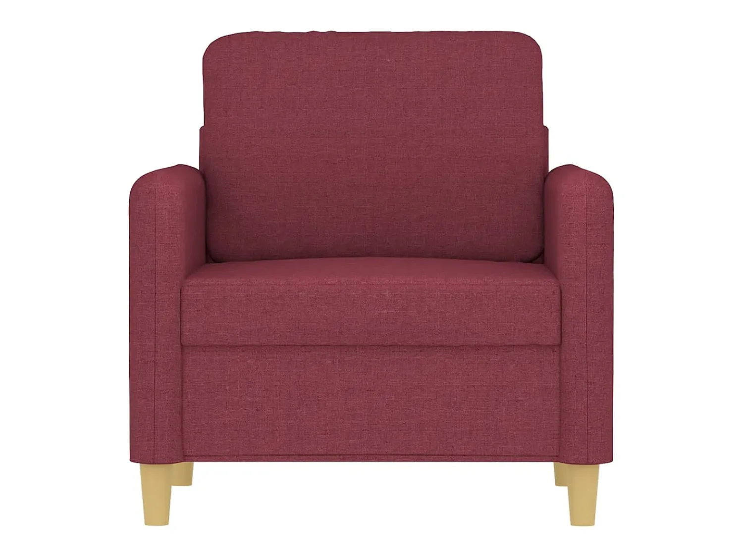 Poltrona| Poltrona 60 cm tecido tinto PT403758 Vermelho