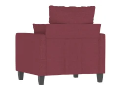Poltrona* Poltrona 60 cm tecido tinto PT300824 Vermelho