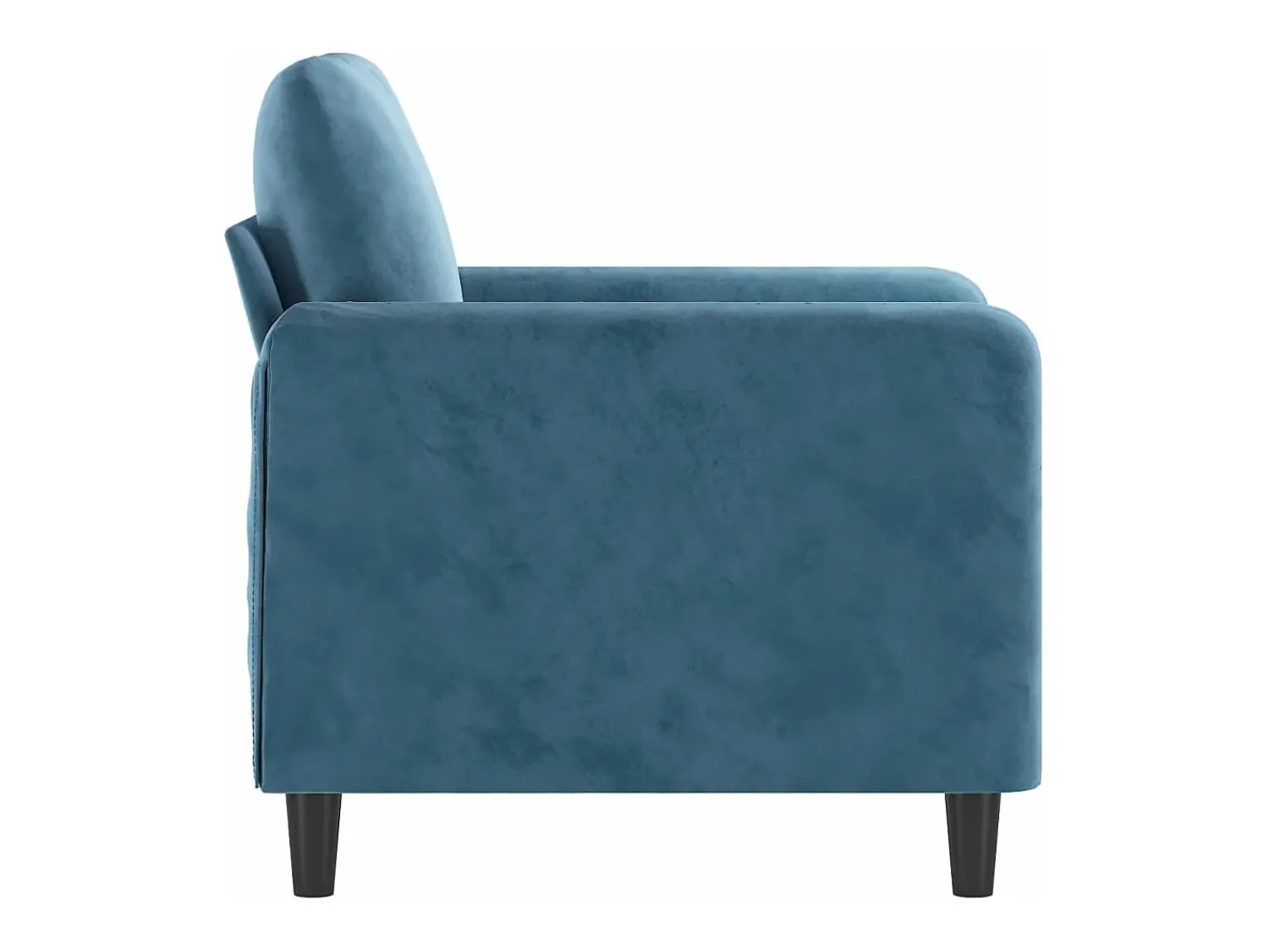 Outlet Poltrona 60 cm veludo PT199713 Azul
