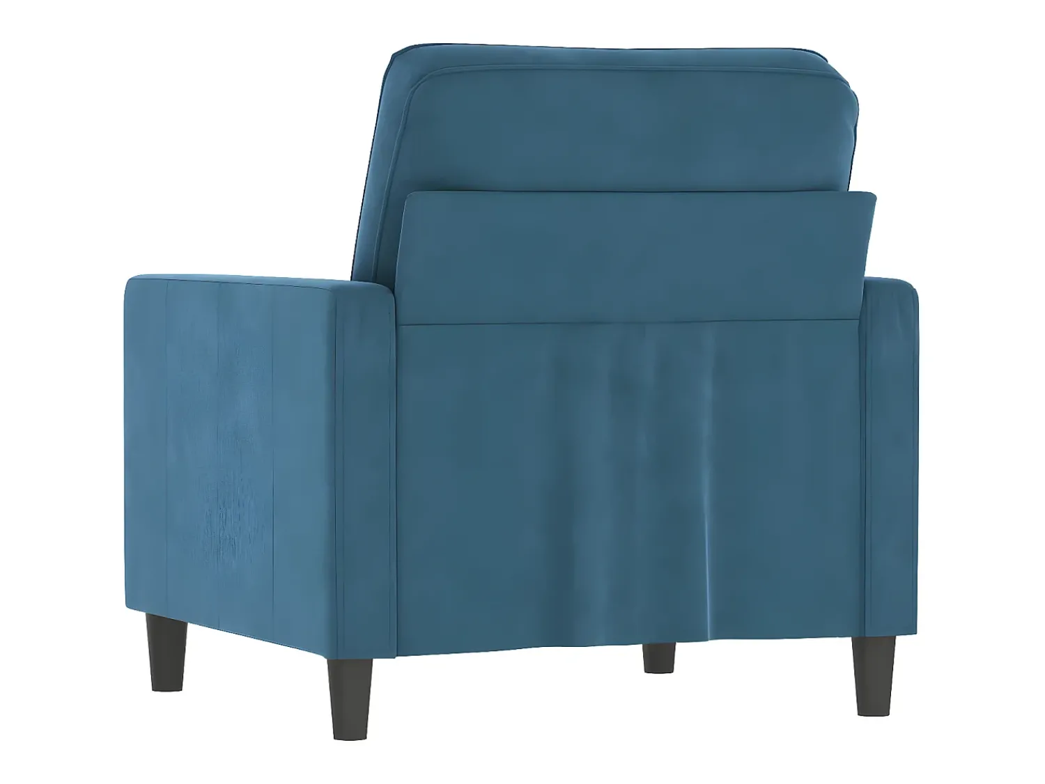 Best Poltrona 60 cm veludo PT919215 Azul