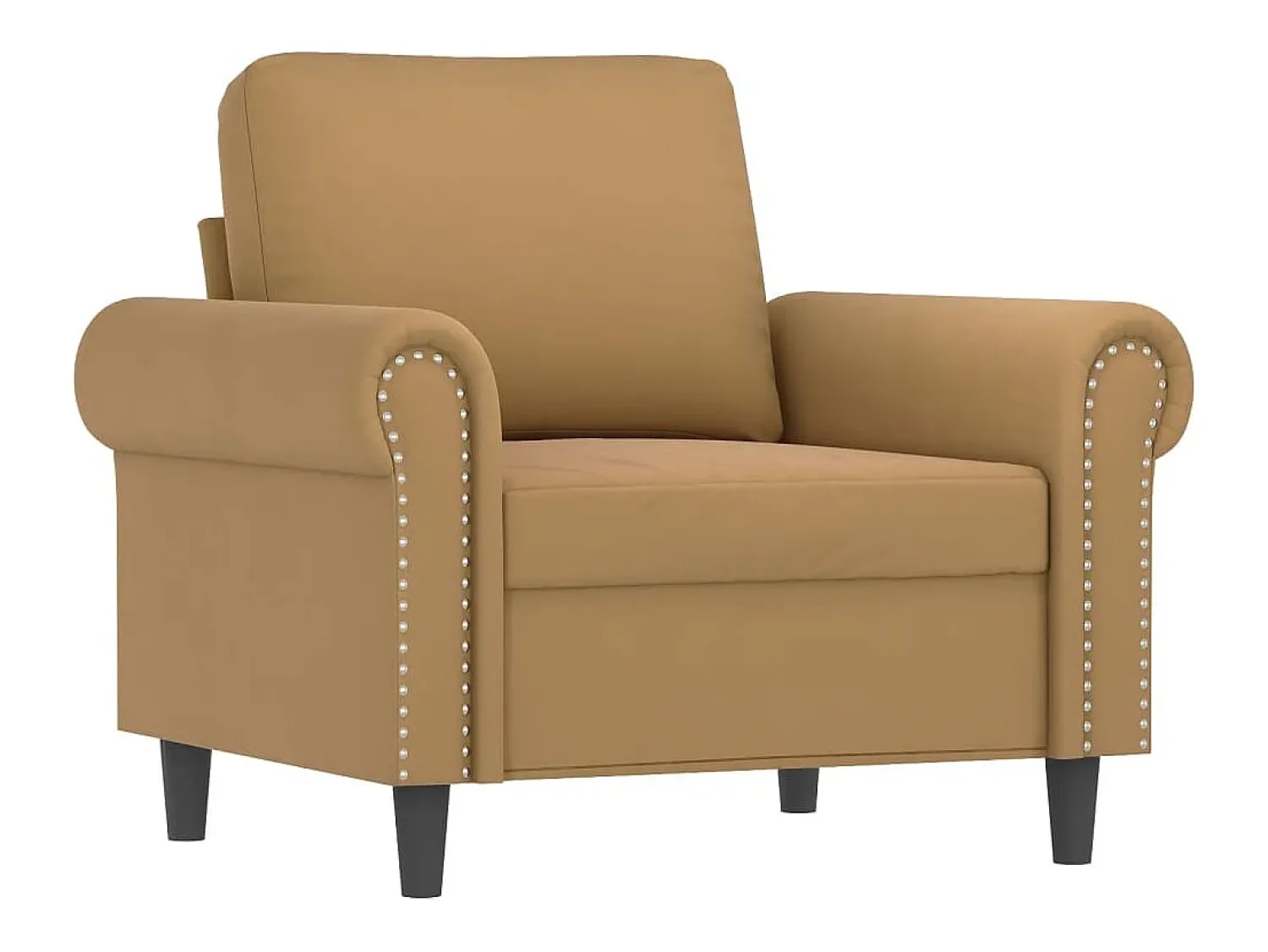 Poltrona 60 cm veludo PT173464^ Poltrona