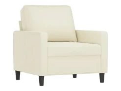 Poltrona* Poltrona 60 cm veludo cor PT987069 Creme
