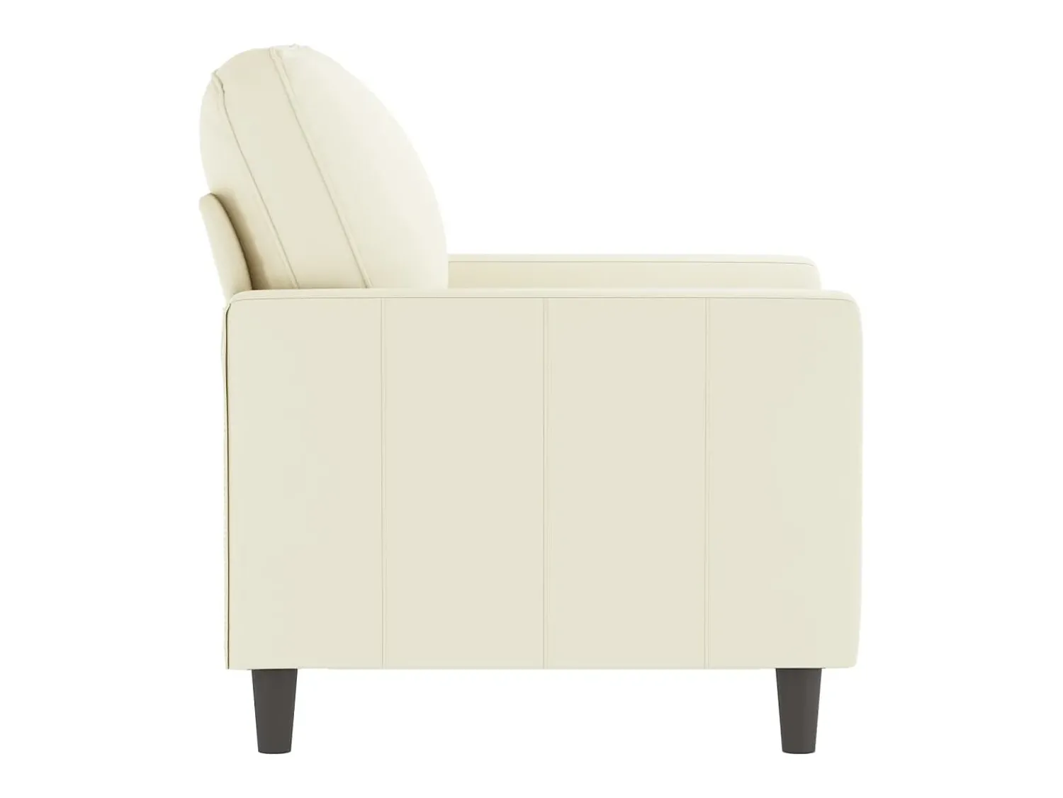 Poltrona* Poltrona 60 cm veludo cor PT987069 Creme
