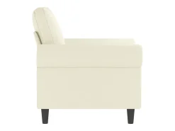 Poltrona* Poltrona 60 cm veludo cor PT971698 Creme
