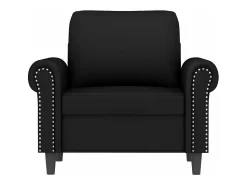 New Poltrona 60 cm veludo PT654375 Preto