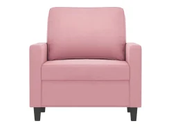 Poltrona| Poltrona 60 cm veludo PT453944 Rosa