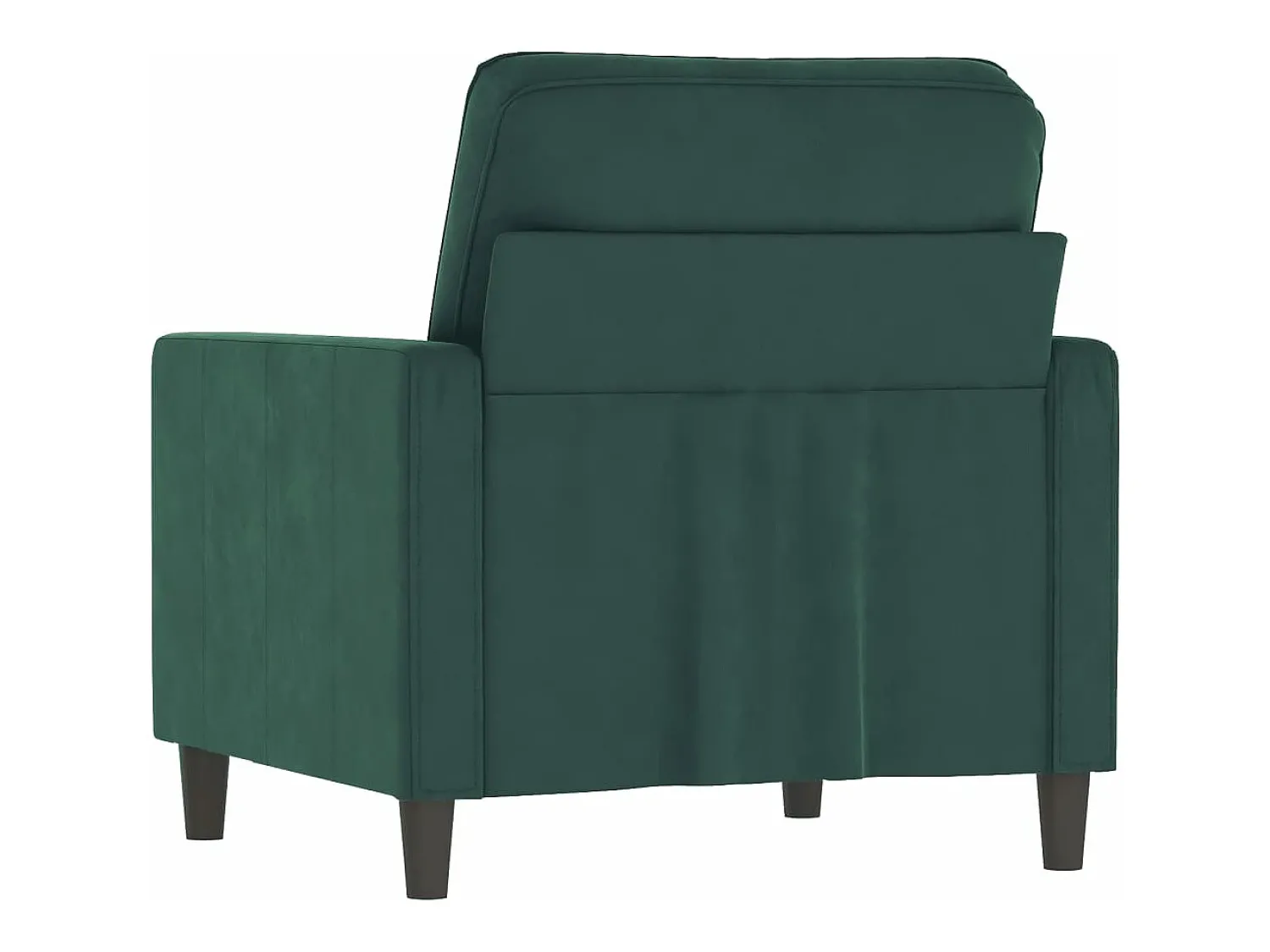 Poltrona* Poltrona 60 cm veludo -escuro PT531607 Verde