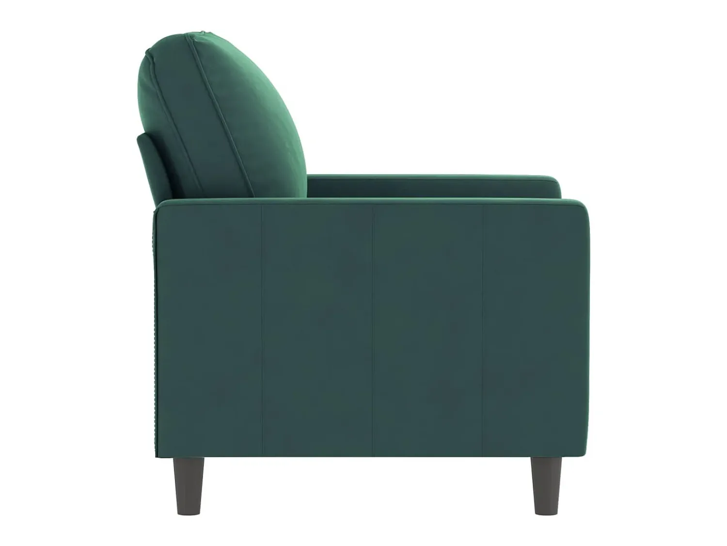 Poltrona* Poltrona 60 cm veludo -escuro PT531607 Verde