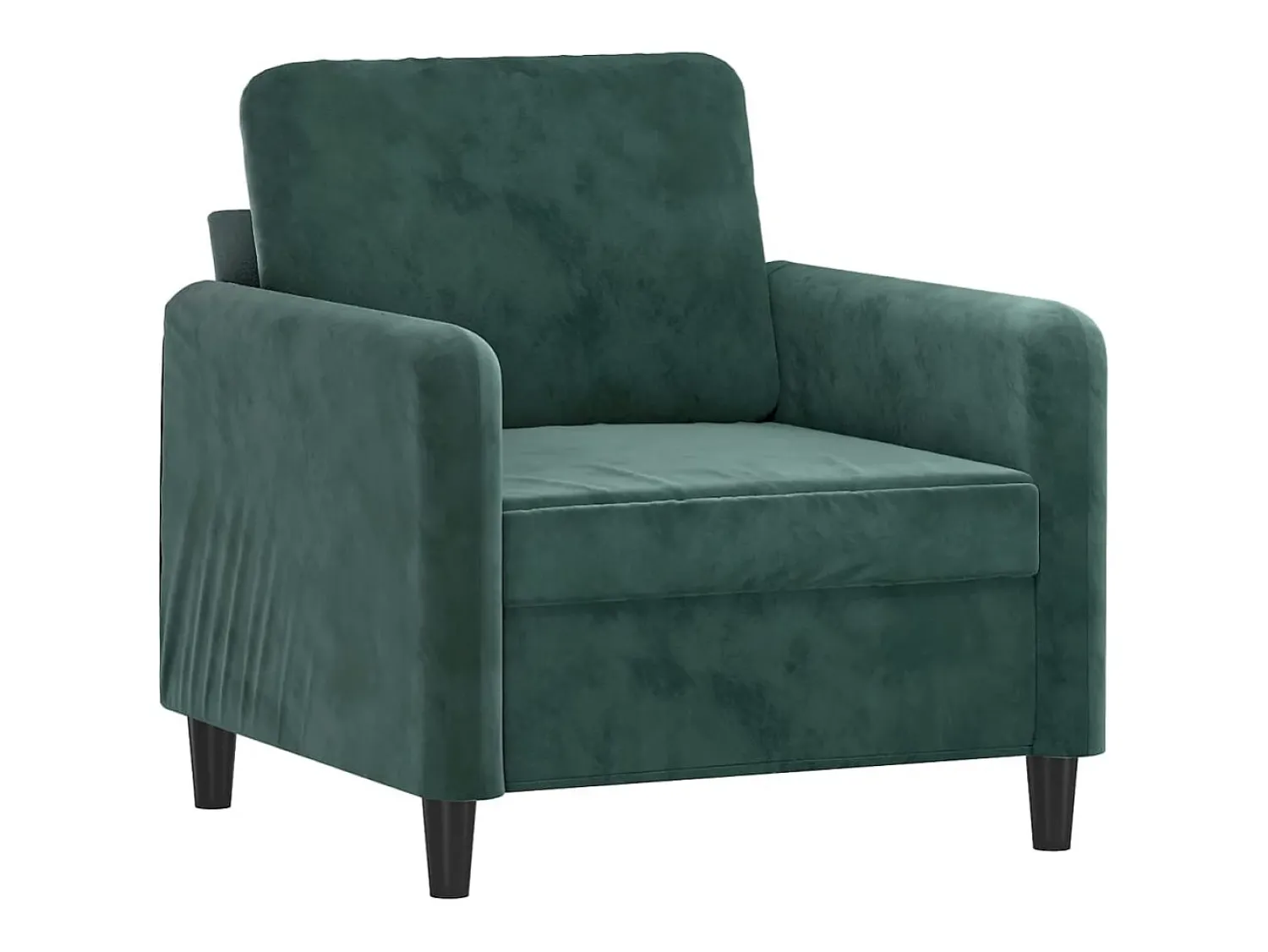 Poltrona* Poltrona 60 cm veludo -escuro PT549918 Verde
