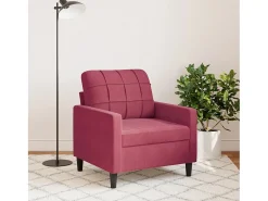 Poltrona 60 cm veludo -tinto PT398050^ Poltrona