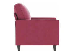Poltrona* Poltrona 60 cm veludo -tinto PT872830 Vermelho