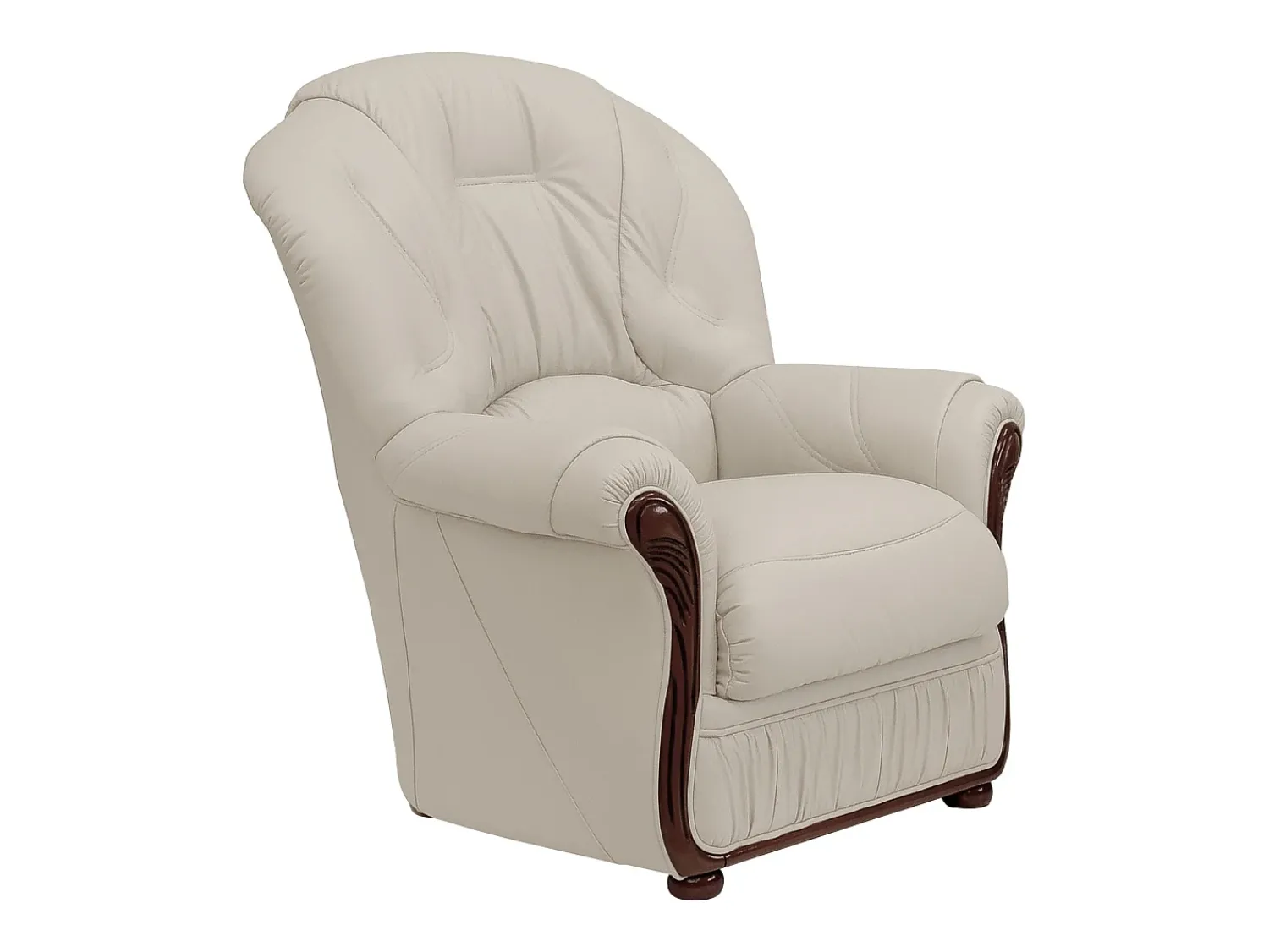 Vente-unique Poltrona 100% em pele de búfalo cor - DAPHNE^ Poltrona