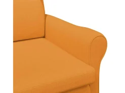 Best vidaxl poltrona -escuro 76 x 94 x 102 cm tecido Amarelo
