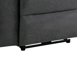 Vente-unique Poltrona articulada elétrica em tecido cinza BUROLO^ Poltrona