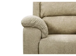 Online Vente-unique Poltrona articulada elétrica em tecido com apoio de pés e encosto inclináveis NEVERS Taupe