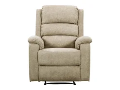 Online Vente-unique Poltrona articulada elétrica em tecido com apoio de pés e encosto inclináveis NEVERS Taupe